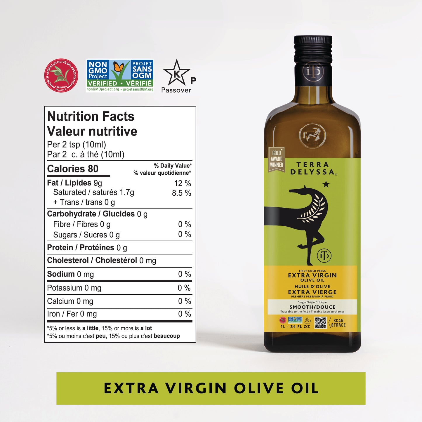 
                  
                    Smooth Extra Virgin Olive Oil
                  
                