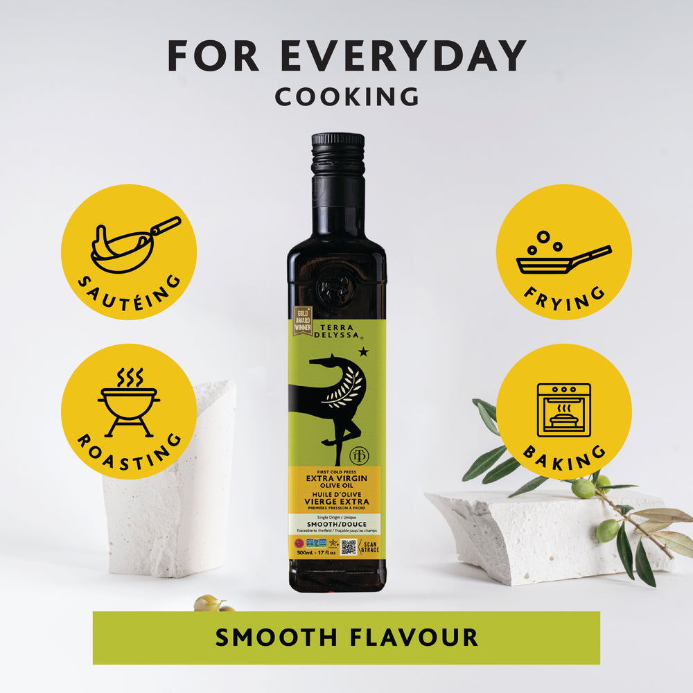 
                  
                    Smooth Extra Virgin Olive Oil
                  
                