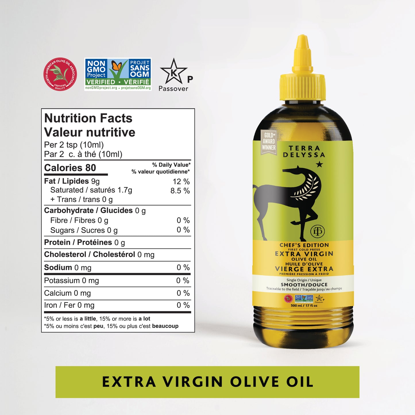 
                  
                    Chef's Edition Squeezable Extra Virgin Olive Oil
                  
                