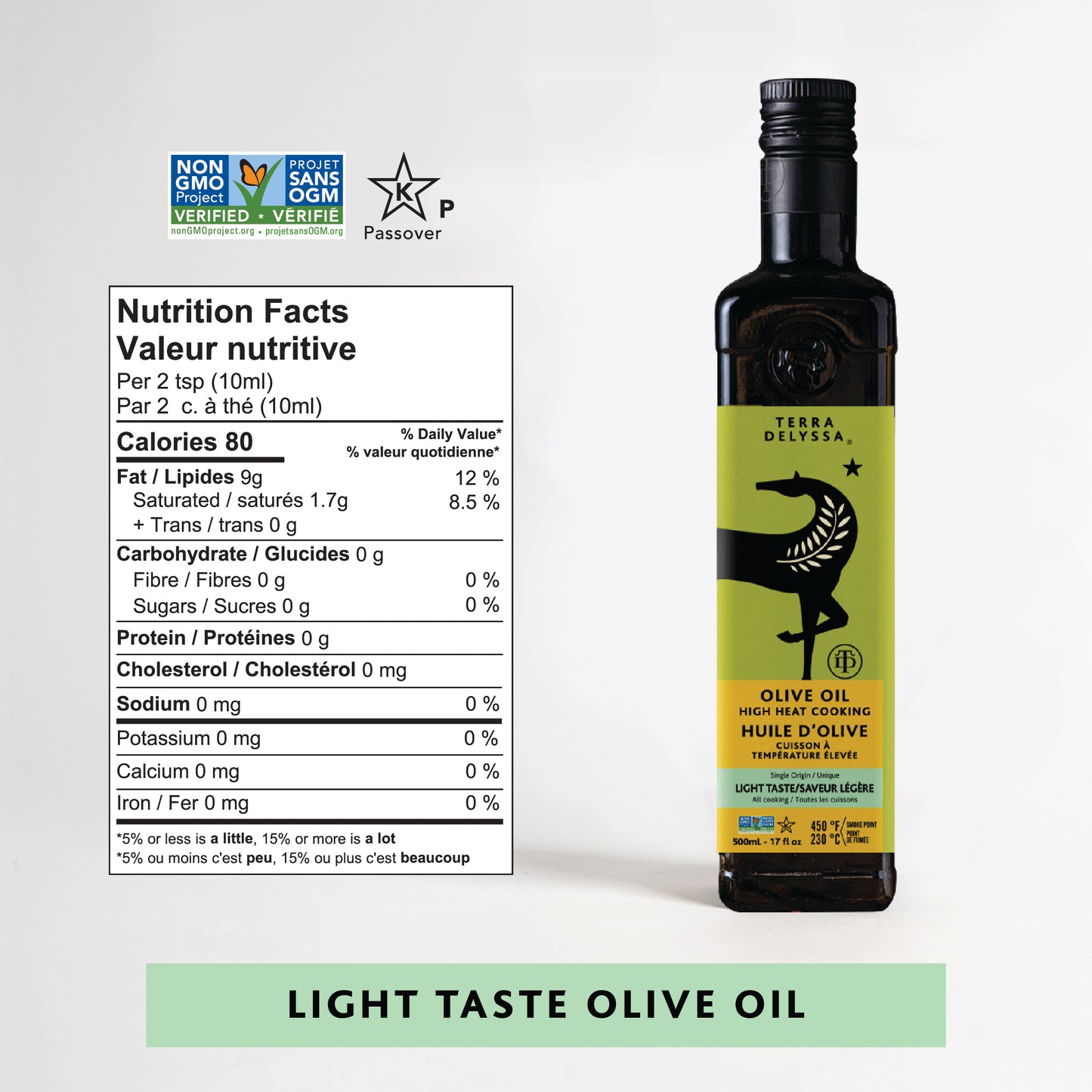 
                  
                    Light Taste Olive Oil
                  
                